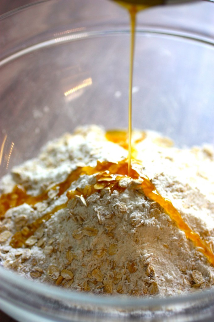Buttermischung zum Mehl